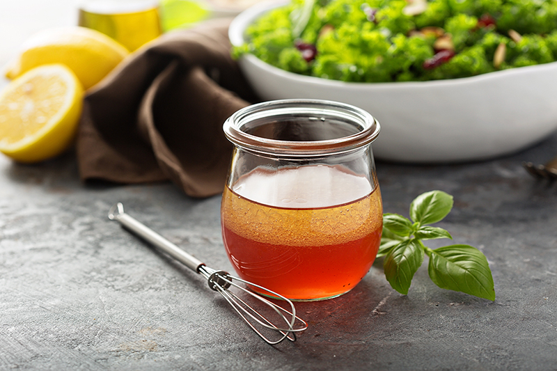 Pomegranate Vinaigrette recipe, healthy salad dressings