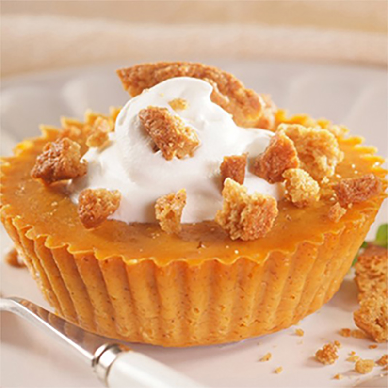 Recipe for a pumpkin pie tart lg