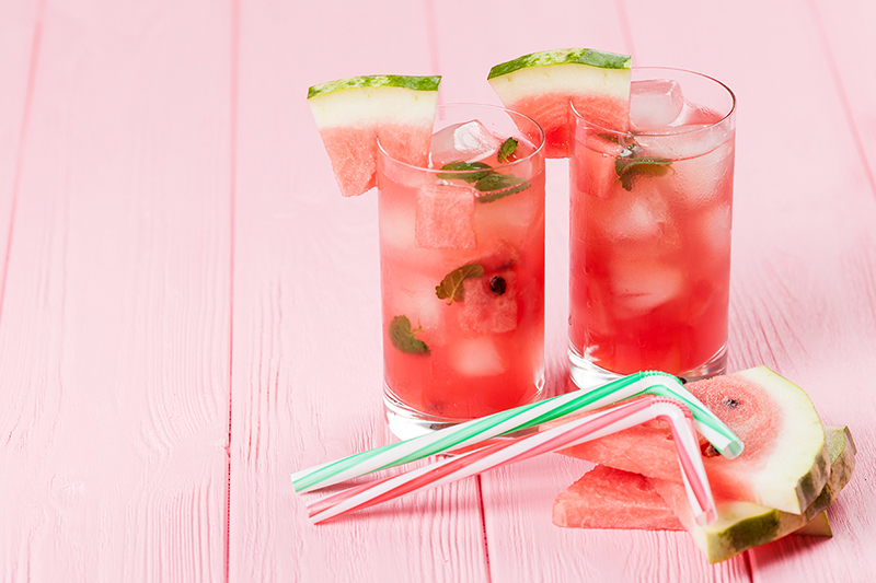 Recipe for watermelon breeze drink