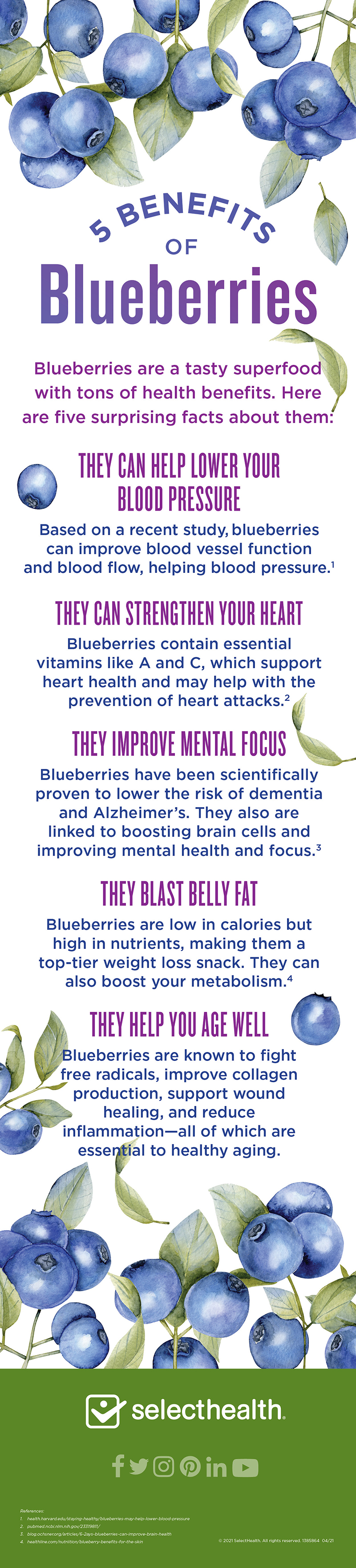 5 Benefits of Blueberries, Surprising facts about blueberries, blueberries, facts about blueberries, blood pressure, blood vessel