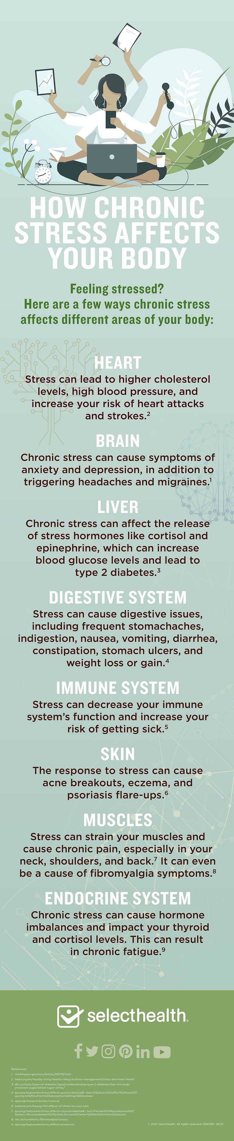 The Negative Health Impact of Stress  Study Medicine Europe