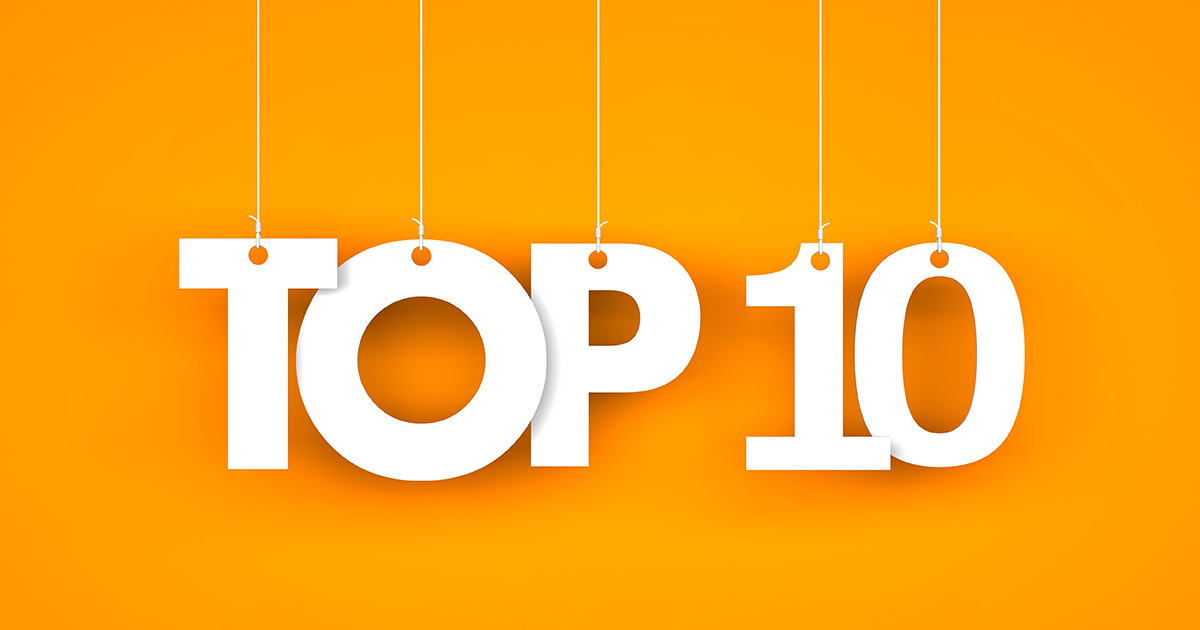 Best of : Top 10 recommendation articles