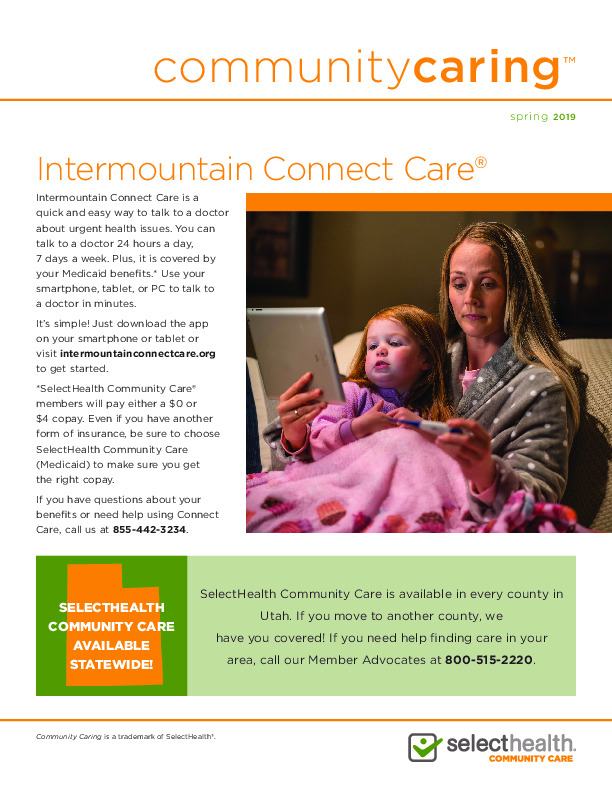English Select Health Community Care Newsletter - Spring 2019