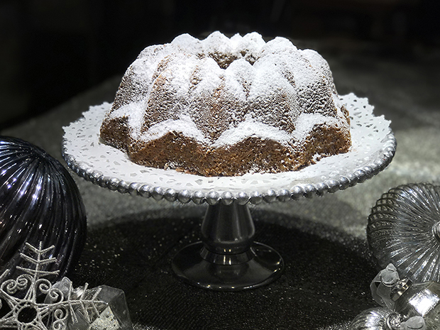 Light gingerbread spice cake by Chef Mary