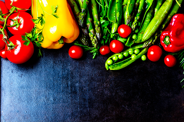 Use a variety of color in your cooking for healthier meals. Peppers, tomatoes, peas, etc. 