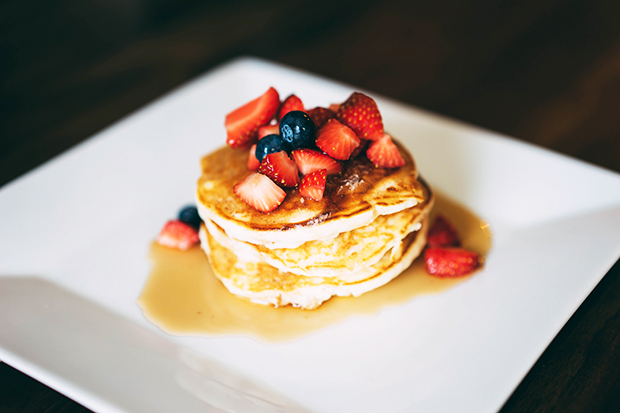 Use fruit to put on top of pancakes
