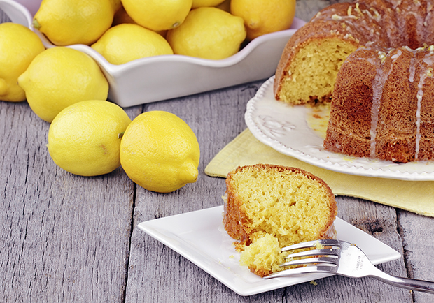 Healthy recipes, buttermilk lemon bundt cake from Chef Mary