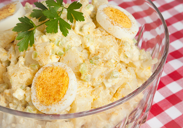 Delicious and light potato salad from Chef Mary