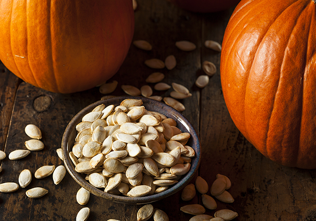 Pumpkins and Pumpkin seeds, use this recipe for roasted pumpkin seeds