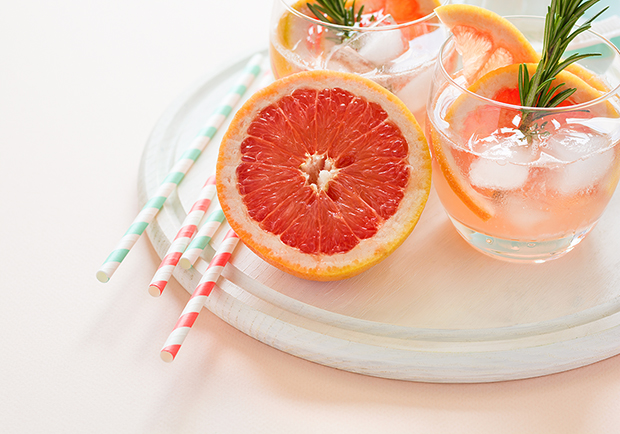 Grapefruit spritzer water, healthy recipes