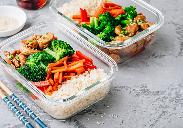 Teriyaki chicken and rice, meal prep tips