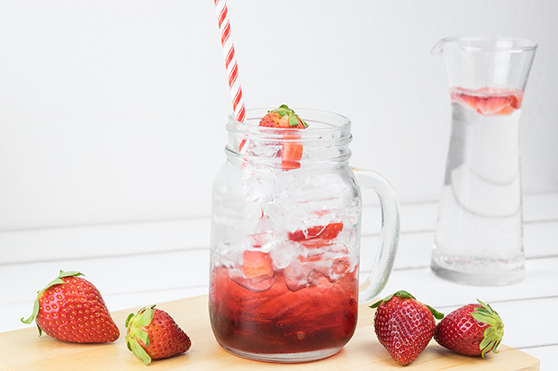 Strawberry Italian soda recipe 