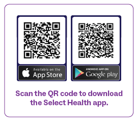  Select Health  app QR code